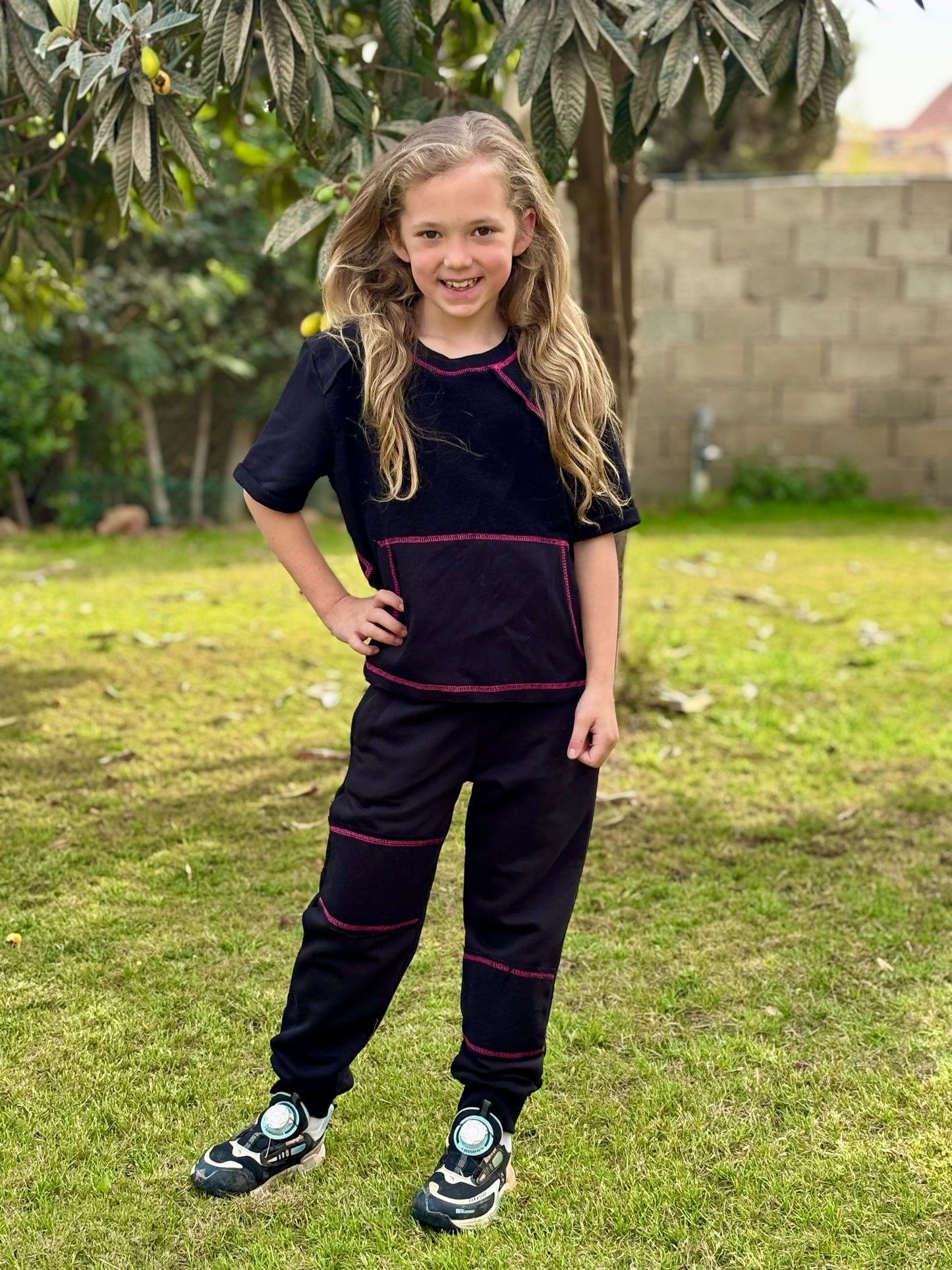 Stitch & Play Set in Black