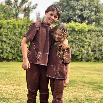 Stitch & Play Set in Brown