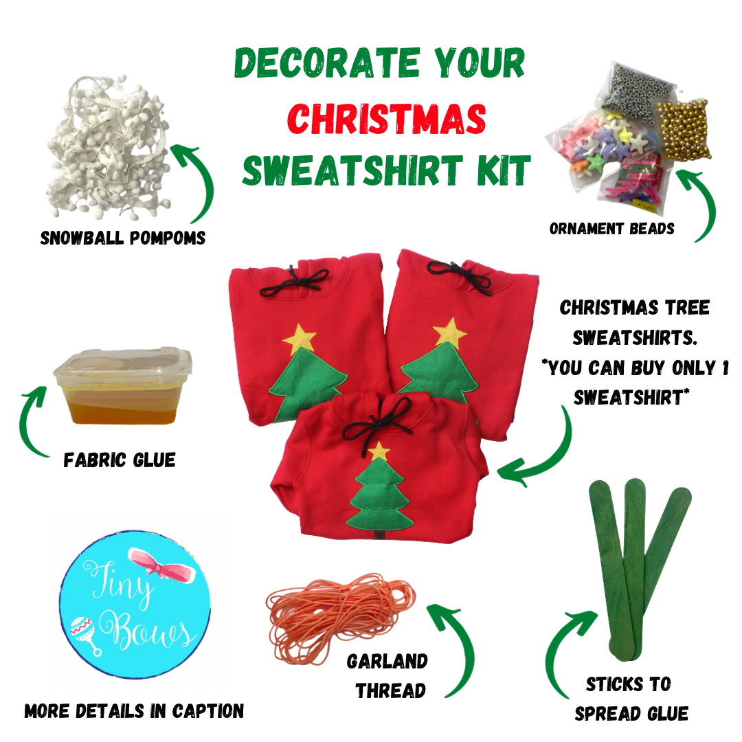 Christmas Tree Hoodie Decoration Kit