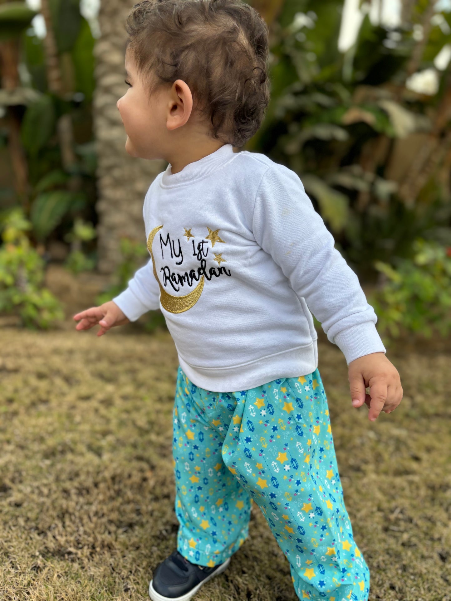 Golden Moon First Ramadan Sweatshirt