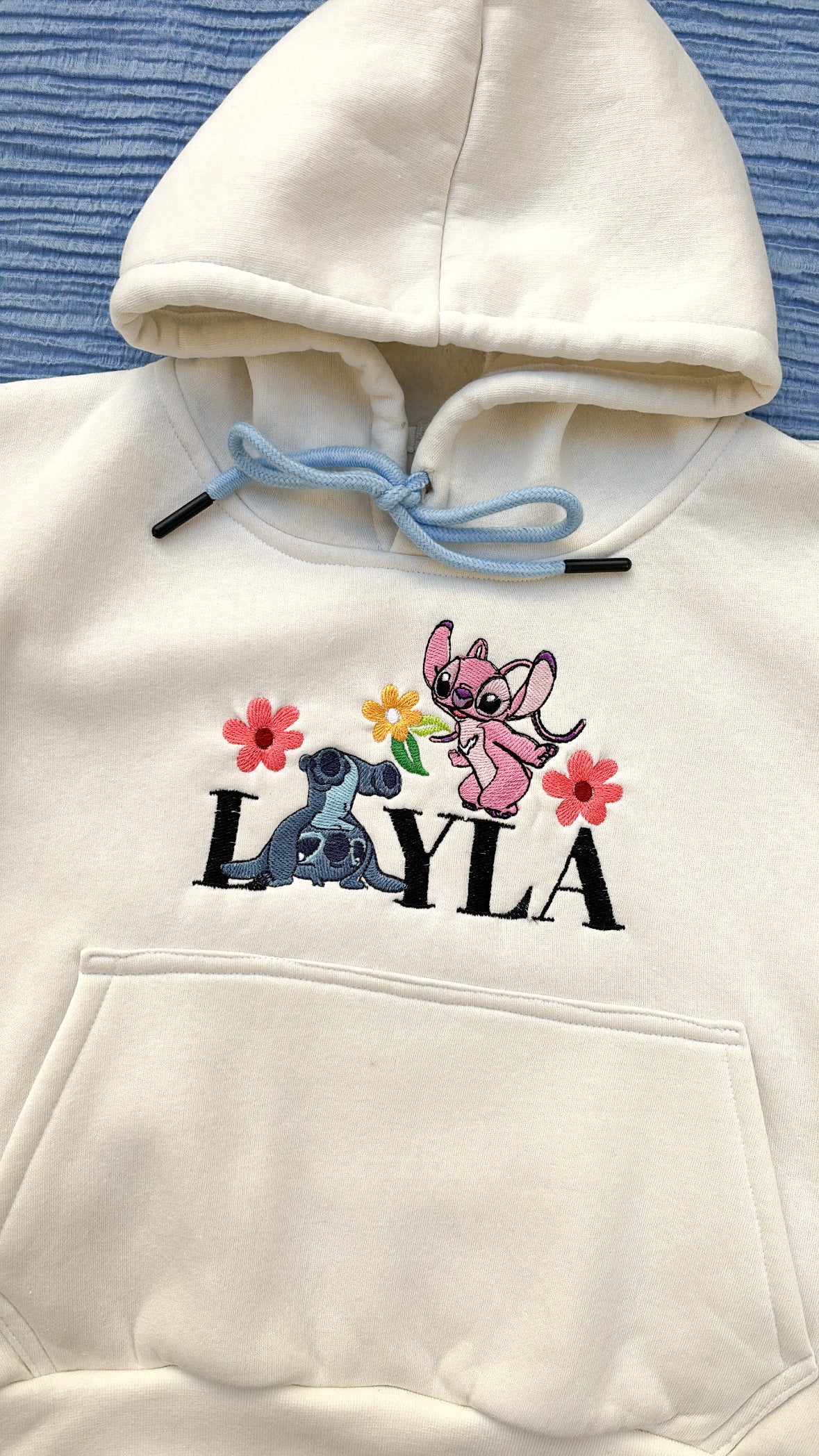 Stitch & Angel Hoodie