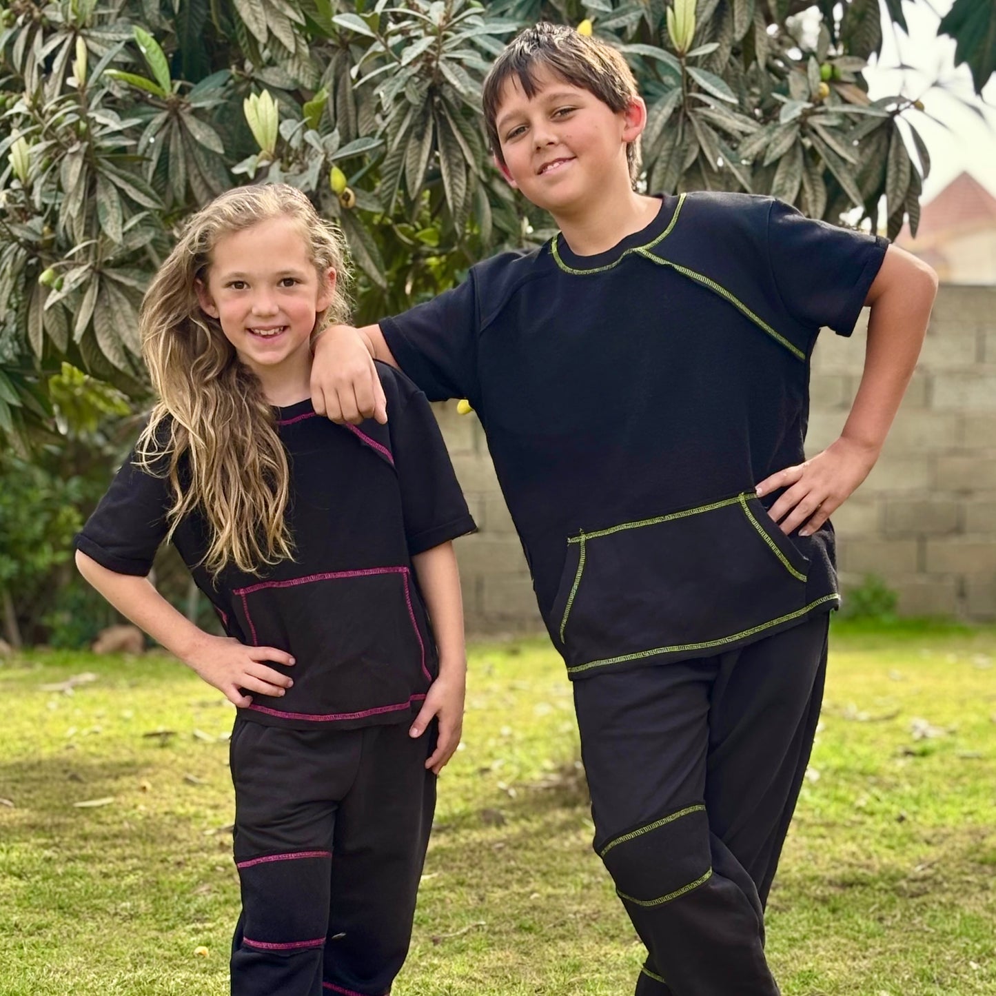 Stitch & Play Set in Black