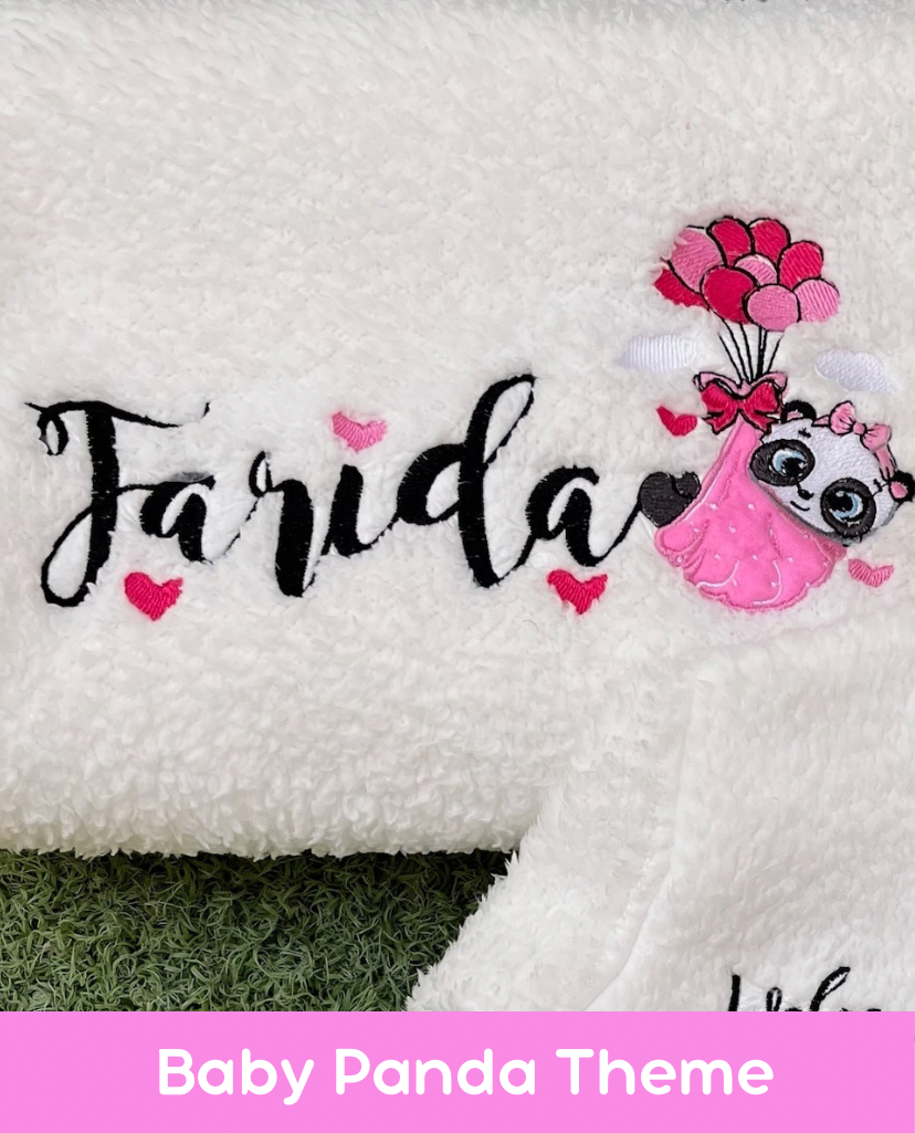 Baby Panda Winter Blanket