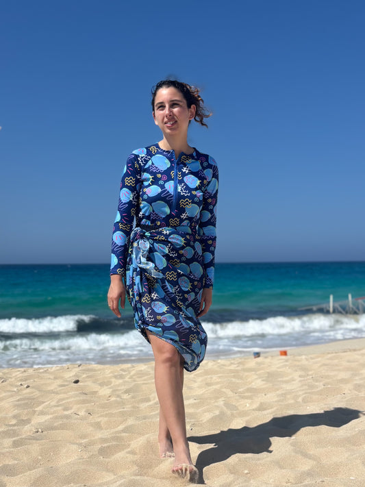 Salty Doodles Chiffon Coverup