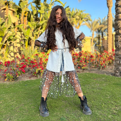 Shining Star Cardigan (Black)