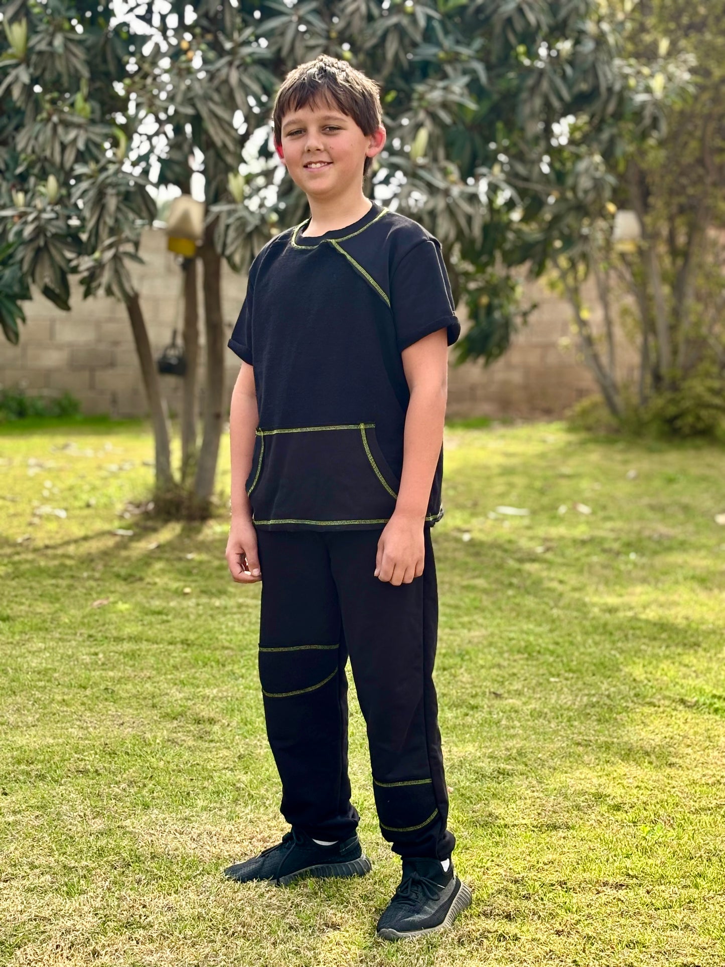 Stitch & Play Set in Black