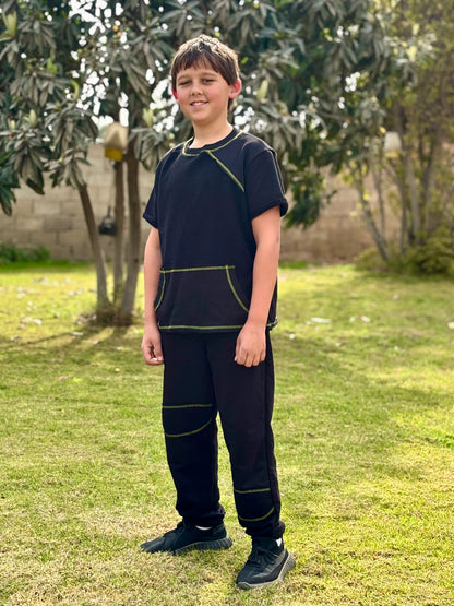 Stitch & Play Set in Black