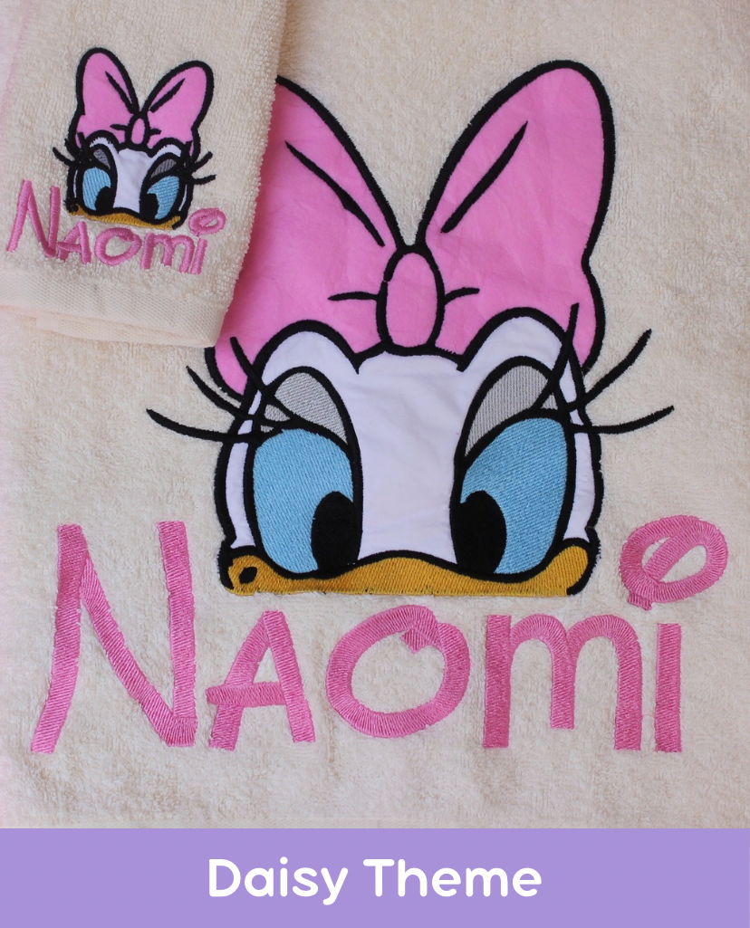 Daisy Theme Towel