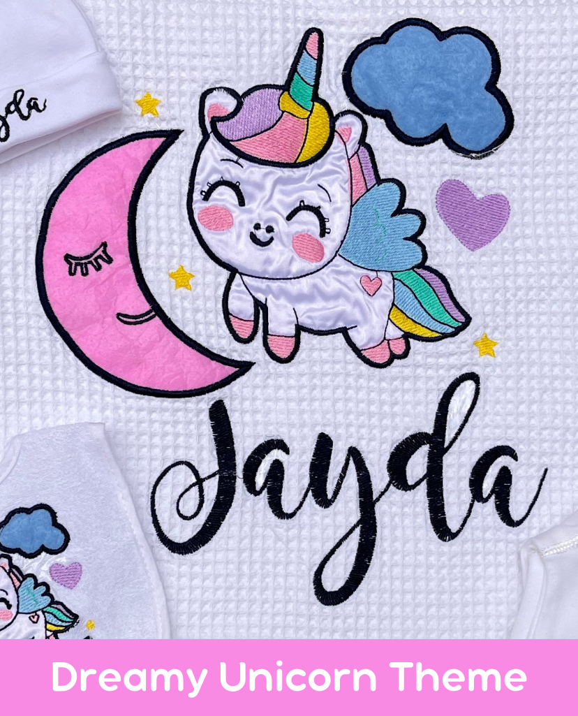 Dreamy Unicorn Theme Blanket