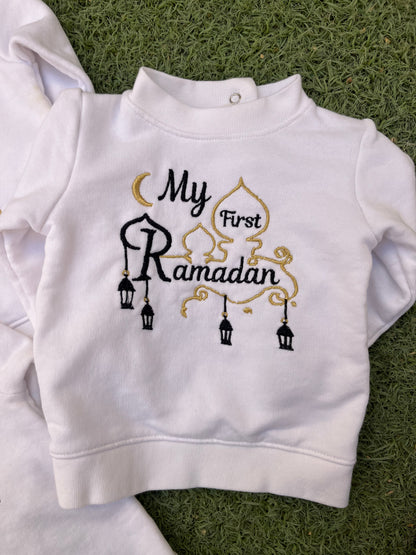 First Ramadan Sweatshirt Mosque Design