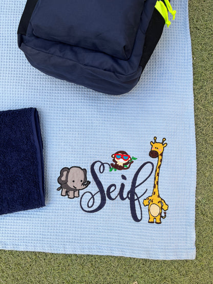 Baby Blue Blanket 110*80