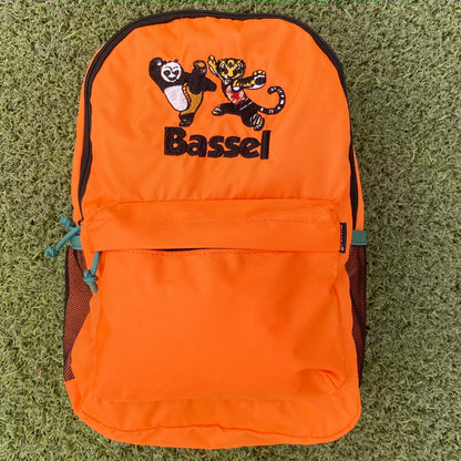 Orange Backpack - Kong Fu Panda Theme