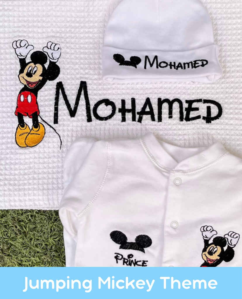 Jumping Mickey Blanket